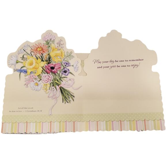 A Birthday Wish Birthday Wishes Unique Greeting Cards Flower Birthday Cards - Picture 8 of 9